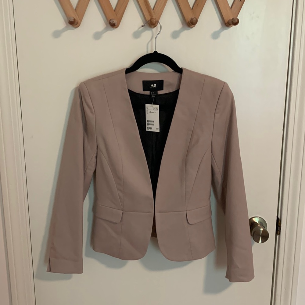 Blush blazer- H&M size 4